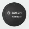 BOSCH Logo-Deckel Für Designdeckel Der Antriebseinheit Für E-Bikes Der Active Line Schwarz