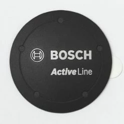 BOSCH Logo-Deckel Für Designdeckel Der Antriebseinheit Für E-Bikes Der Active Line Schwarz