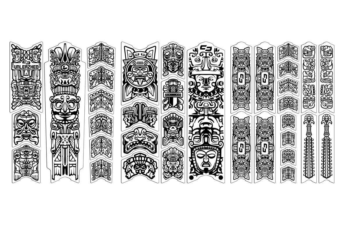 Unleazhed - BP01 Schutzfolie Frame Eldorado Black Glossy 3 Unleazhed - BP01 Schutzfolie Frame Eldorado Black Glossy