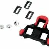 Shimano SMSH10 SPD SL Cleat, Rot, 0° -Fahrrad Abenteuer rot